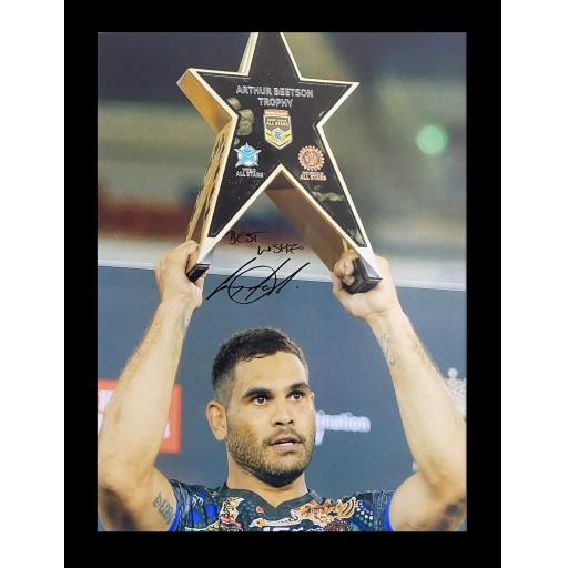 Greg Inglis Indigenous Allstars signed photo