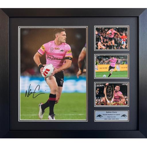 Nathan Cleary Penrith Panthers signed photo