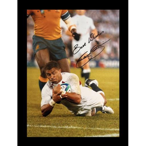 Jason Robinson England 2003 signed photo portrait