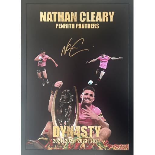 Nathan Cleary Penrith Panthers signed photo