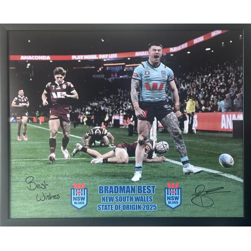 Bradman Best New South Wales signed photo