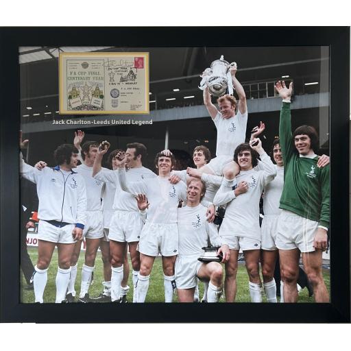 Jack Charlton Leeds United Signed Photo