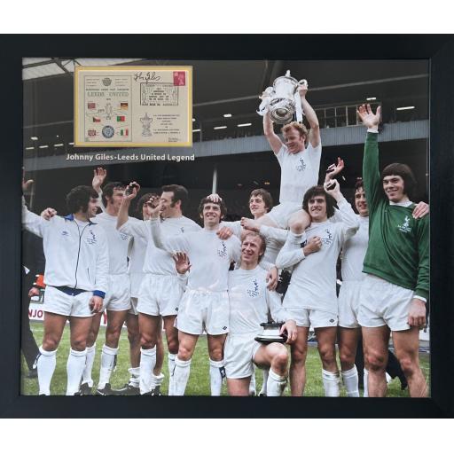 Johnny Giles Leeds United Signed Photo